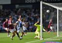 West Bromwich Albion&rsquo;s Callum Styles scores an own goal to gift Burnley the lead