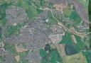 Aerial view of Poulton-le-Fylde