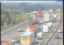 Traffic on the M56