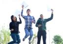 Marsden Heights pupils celebrate their results