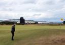 EXPERIENCE: Clitheroe golfer Mark Young in action during day two of The Open Championship where he missed the cut