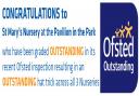 St Mary's Nurseries outstanding Ofsted rating