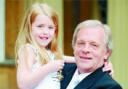 Gordon Taylor with grand-daughter Lauren, 9