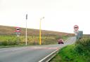 Average speed cameras have been put up along Grane Road between Haslingden and Guide.