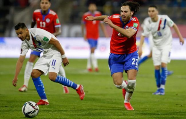 Rovers attacker Ben Brereton in Chile action