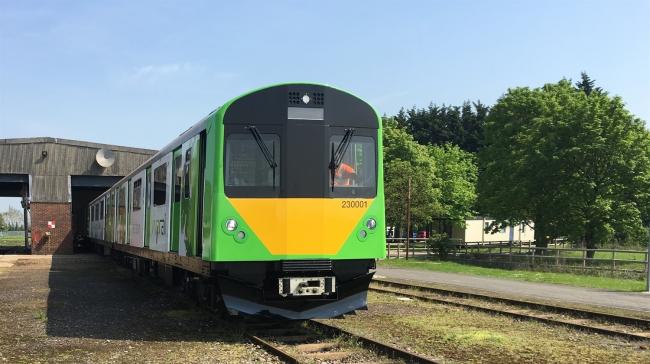 A former London Underground train which Nicholas Falk argues could be used in an 'Oxford Metro'. Picture: VivaRail.
