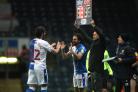 Reda Khadra replaced Ben Brereton moments after Rovers went into a 4-0 lead against Peterborough United