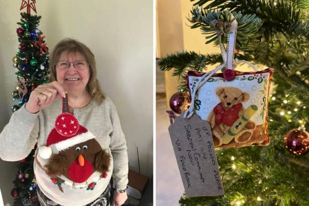 Festive gifts been found by several people in the Sabden area of the Ribble Valley.(Photo: Bev Finnigan, Harriet Mitchell)