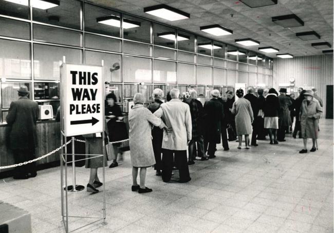 Blackburn Post Office, 1988