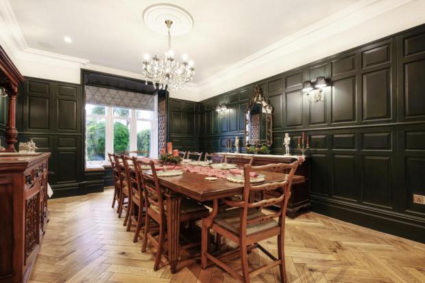 Lancashire Telegraph: The dining room (Photo: Rightmove/Tyron Ash Real Estate)