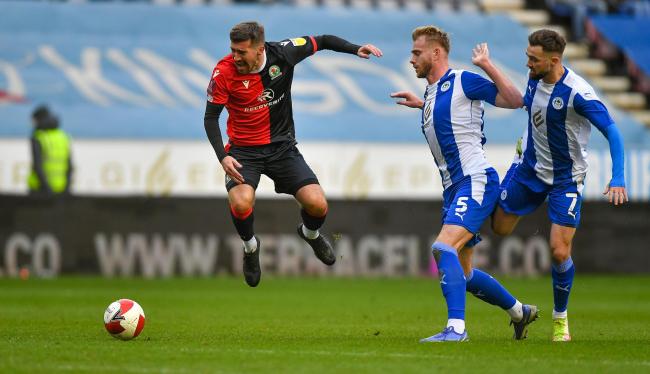 Joe Rothwell was Rovers' brightest spark in the FA Cup defeat at Wigan Athletic