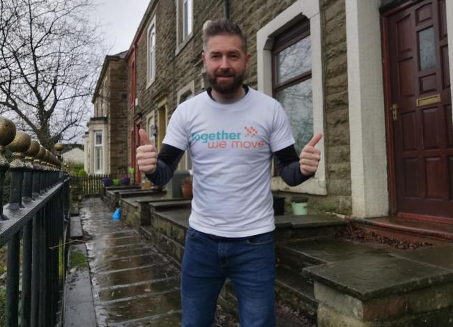 FITNESS: Project lead and head of operations at Rossendale Leisure Trust, Phill Holden, prepares to take part in The Big Rossendale Winter Walk