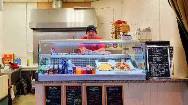 Mike Upton has opened Mike's Bites in Accrington Market
