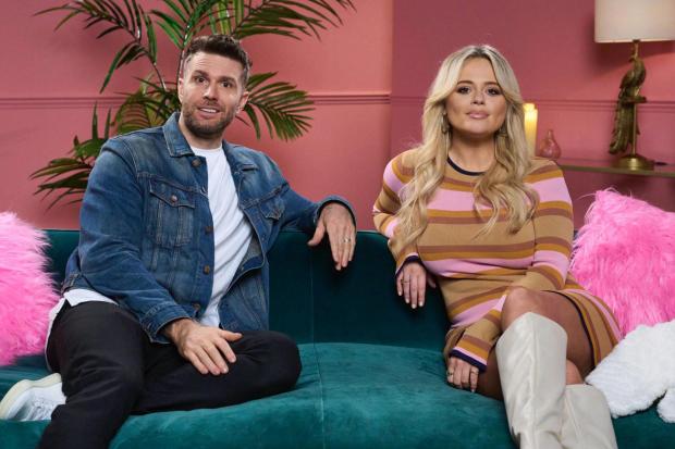 Lancashire Telegraph: Joel Dommett and Emily Atack will star in the new series of Dating No Filter (Sky)
