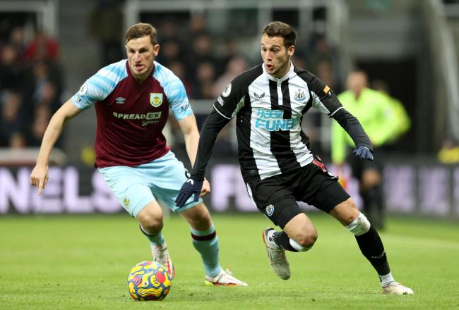 TOUGH CHOICE: Chris Wood has swapped one relegation battle with Burnley for with one with Newcastle after signing a two and a half year deal