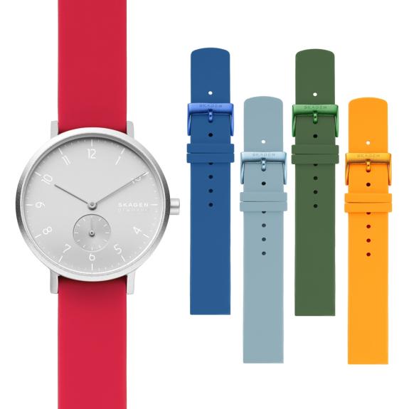 Lancashire Telegraph: Skagen Ladies Aaren Watch and Straps Gift Set SKW1124. Credit: Watches2U Lancashire Telegraph: Skagen Ladies Aaren Watch and Straps Gift Set SKW1124. Credit: Watches2U