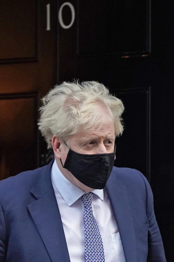 Lancashire Telegraph: Prime Minister Boris Johnson leaves 10 Downing Street, London, to attend Prime Minister's Questions at the Houses of Parliament. Picture date: Wednesday January 12, 2022. PA Photo. See PA story POLITICS PMQs. Photo credit should read: Stefan Lancashire Telegraph: Prime Minister Boris Johnson leaves 10 Downing Street, London, to attend Prime Minister's Questions at the Houses of Parliament. Picture date: Wednesday January 12, 2022. PA Photo. See PA story POLITICS PMQs. Photo credit should read: Stefan