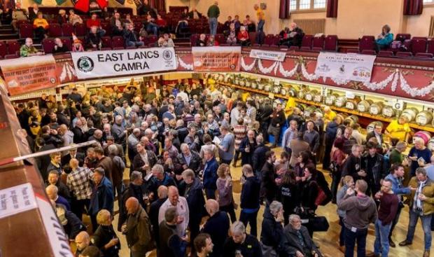 Lancashire Telegraph: Pendle Beer Festival at Colne' Muni Theatre