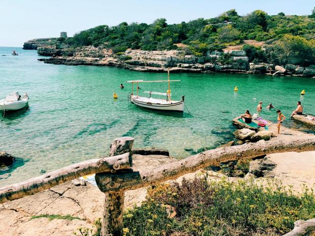 Lancashire Telegraph: Alcaufar beach in Menorca 
