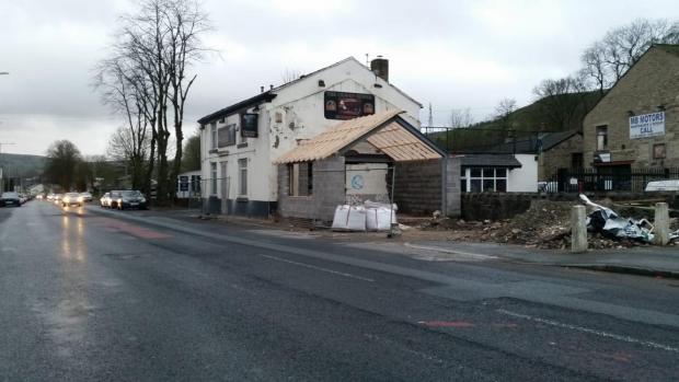 Lancashire Telegraph: The Craven Heifer Inn was in poor condition before renovations began