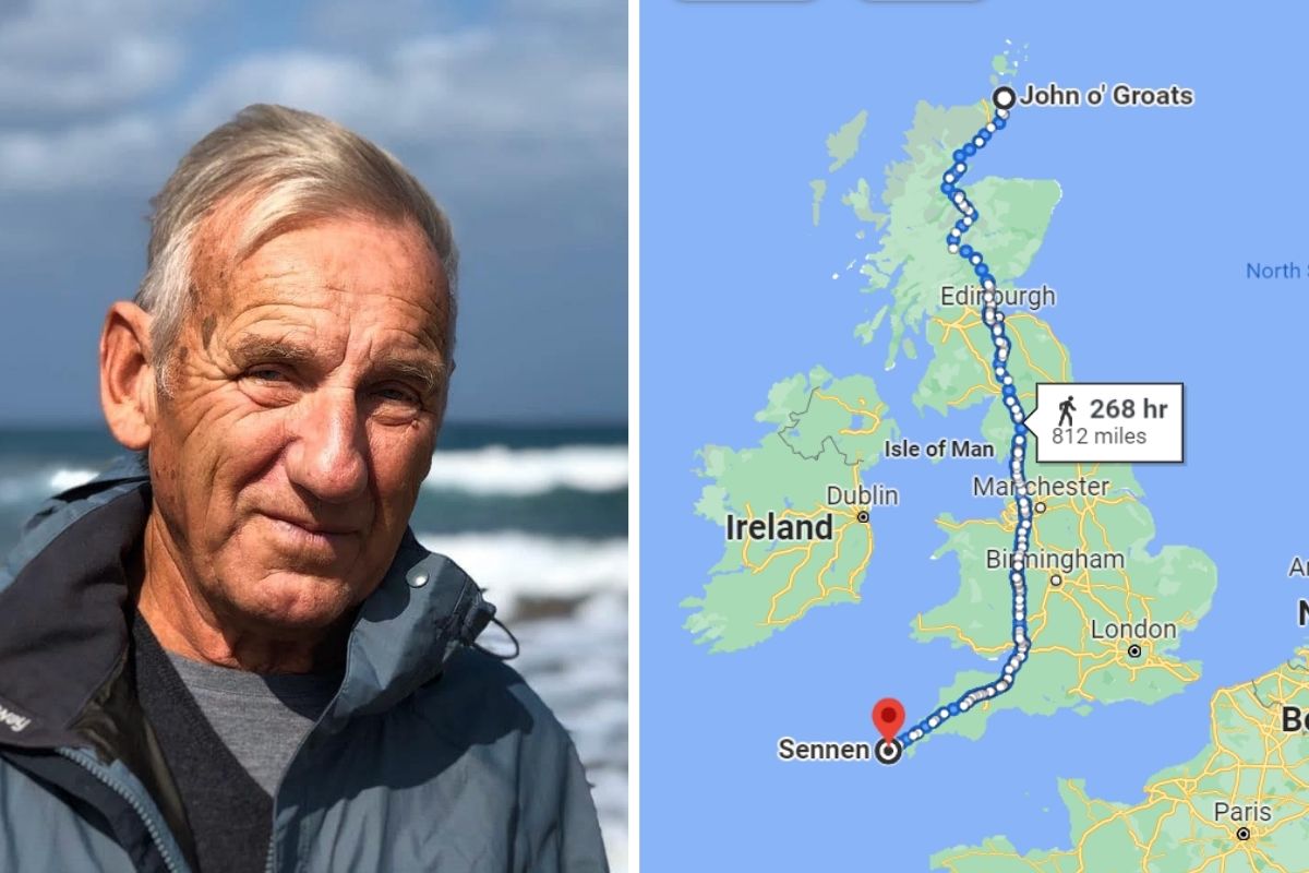 Poulton-le-Fylde: 75-year-old man walking 800 miles for charity - Vimarsana News