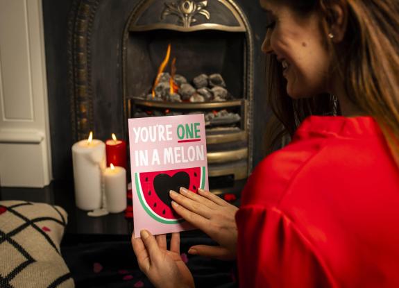 Lancashire Telegraph: One of the Moonpig body heat reactive cards (Moonpig) Lancashire Telegraph: One of the Moonpig body heat reactive cards (Moonpig)