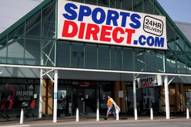 Lancashire Telegraph: Sports Direct store. Credit: PA