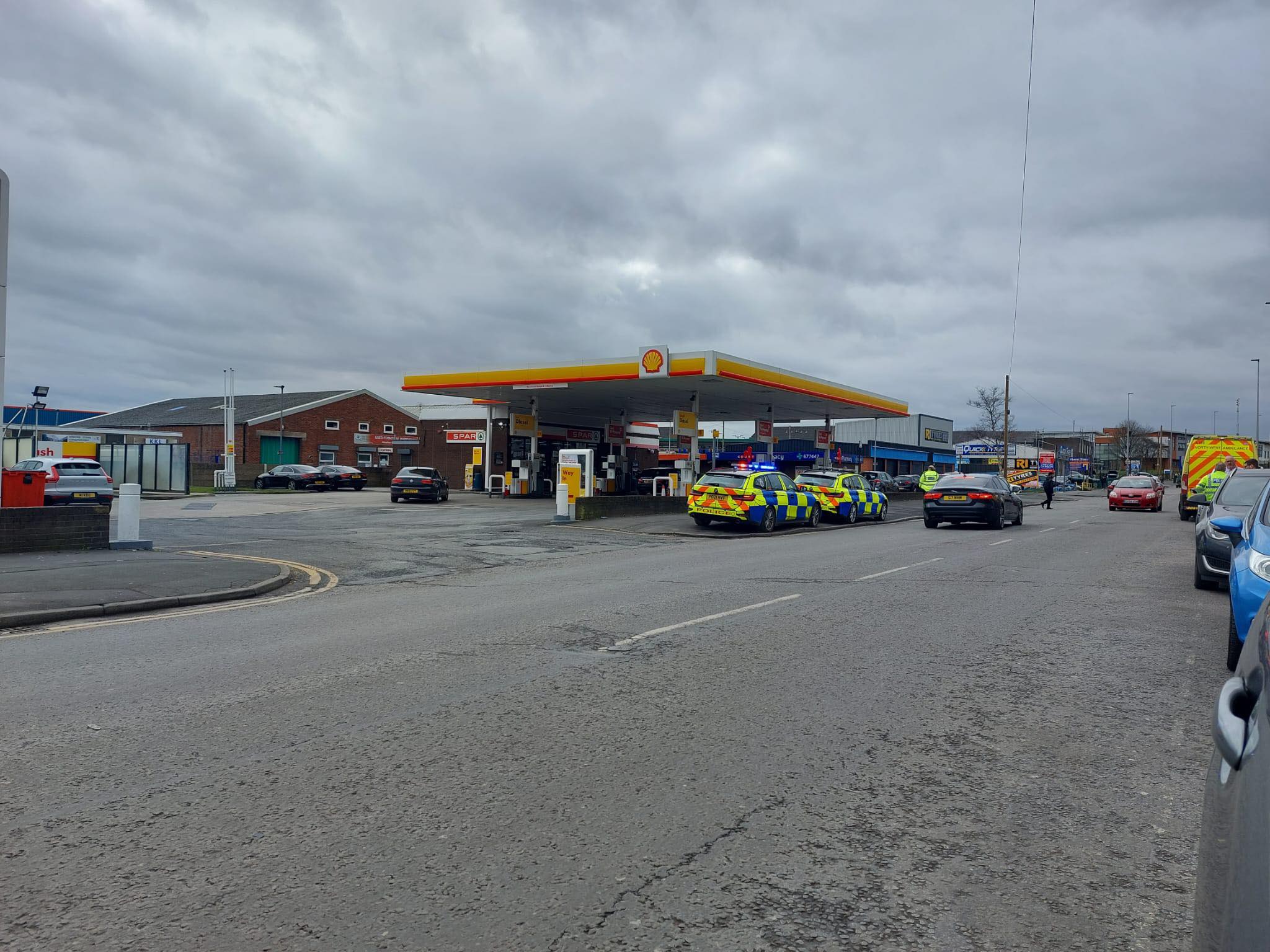 Blackburn road closed as man hit by car close to Shell garage - Vimarsana News