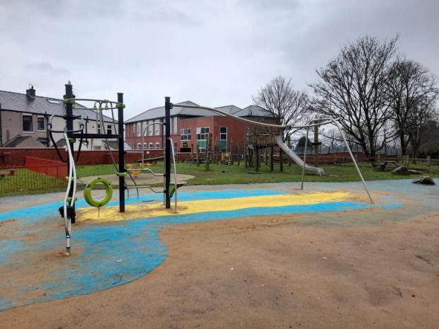 Lancashire Telegraph: The new Lowerfold Park play area