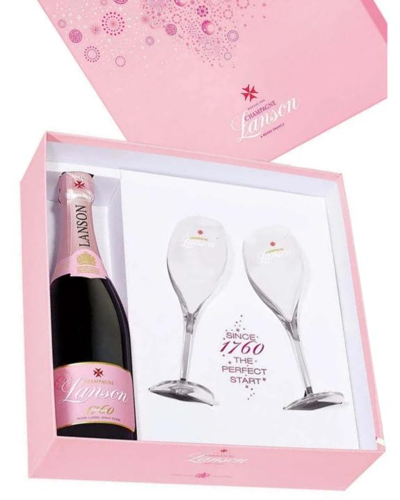 Lancashire Telegraph: Lanson Rose Flute Presentation Box Champagne (The Bottle Club) Lancashire Telegraph: Lanson Rose Flute Presentation Box Champagne (The Bottle Club)