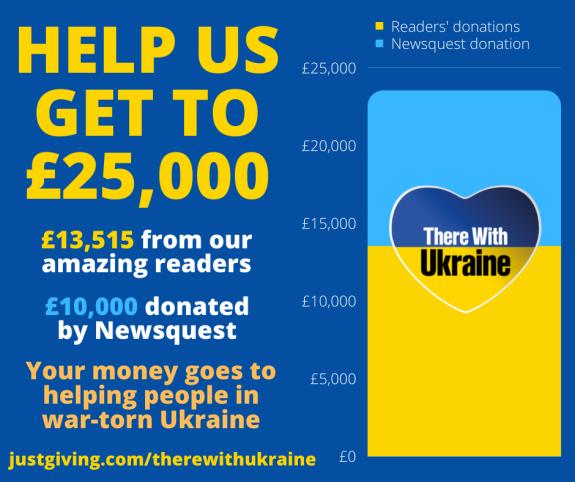 Lancashire Telegraph: Help us get to £25.000. (Newsquest) Lancashire Telegraph: Help us get to £25.000. (Newsquest)