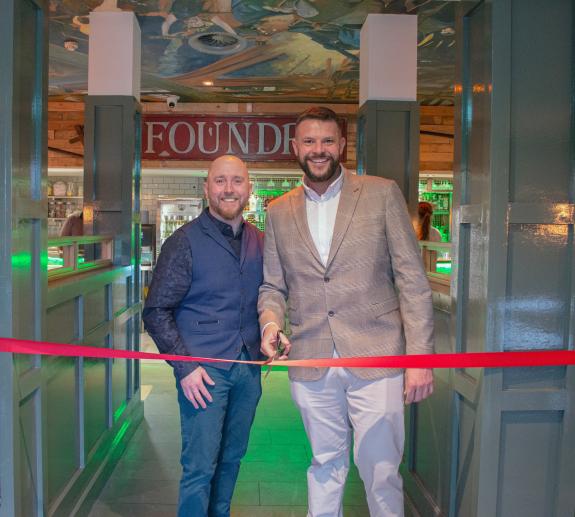 Lancashire Telegraph: A ribbon cutting was held following the refurb of the former Oyster and Otter Lancashire Telegraph: A ribbon cutting was held following the refurb of the former Oyster and Otter