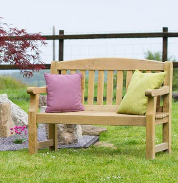 Lancashire Telegraph: The 'Emily' Bench. Credit: You Garden Lancashire Telegraph: The 'Emily' Bench. Credit: You Garden