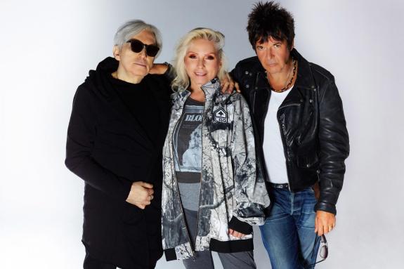 Lancashire Telegraph: The core members of Blondie. From left, Chris Stein, Debbie Harry and Clem Burke Lancashire Telegraph: The core members of Blondie. From left, Chris Stein, Debbie Harry and Clem Burke