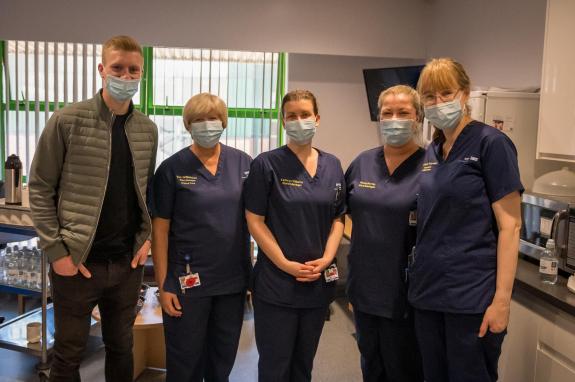 Lancashire Telegraph: Ben Mee heard about how Premier League players' donations were helping NHS staff Lancashire Telegraph: Ben Mee heard about how Premier League players' donations were helping NHS staff