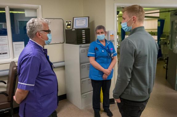Lancashire Telegraph: Burnley's Ben Mee said he is 'so grateful' to the NHS Lancashire Telegraph: Burnley's Ben Mee said he is 'so grateful' to the NHS