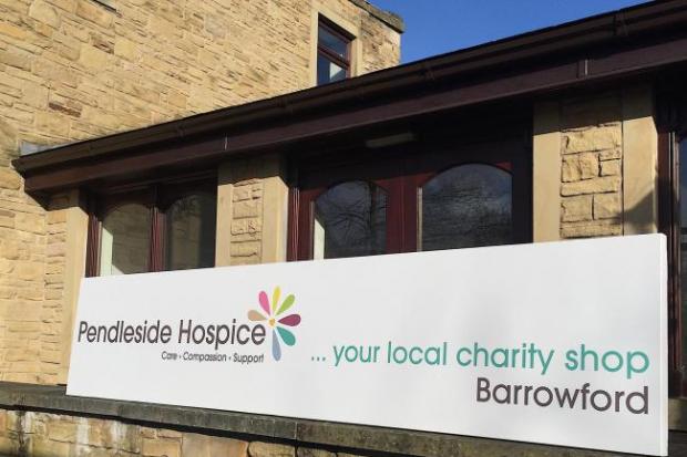 The Pendleside Hospice Charity Shop in Barrowford