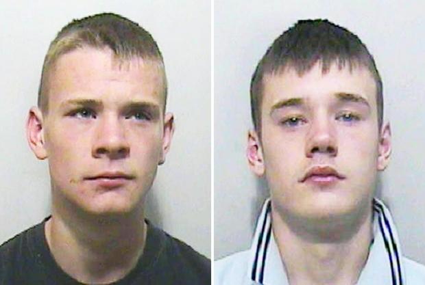 Lancashire Telegraph: Ryan Herbert (left), 16, and Brendan Harris (right), 15. Ryan Herbert was just 16 when he was handed a life sentence after he admitted murdering 20-year-old, Sophie Lancaster. Herbert, now 28, of Bacup, Lancashire, had his minimum tariff cut to 14-and-a-half years on Monday as a High Court judge concluded he has made exceptional progress in jail. Credit: Lancashire Police 2008
