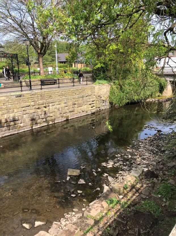 Lancashire Telegraph: The river after it was cleared of waste. Photo credit: Rossendale and Pendle Mountain Rescue Team