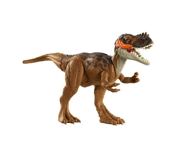 Lancashire Telegraph: Jurassic World Wild Pack Alioramus Dinosaur Figure. Credit: BargainMax