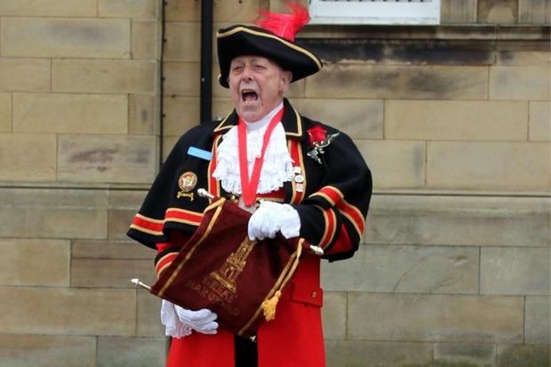 Rawden Kerr, co-organiser of  The Town Crier British Championships 2022