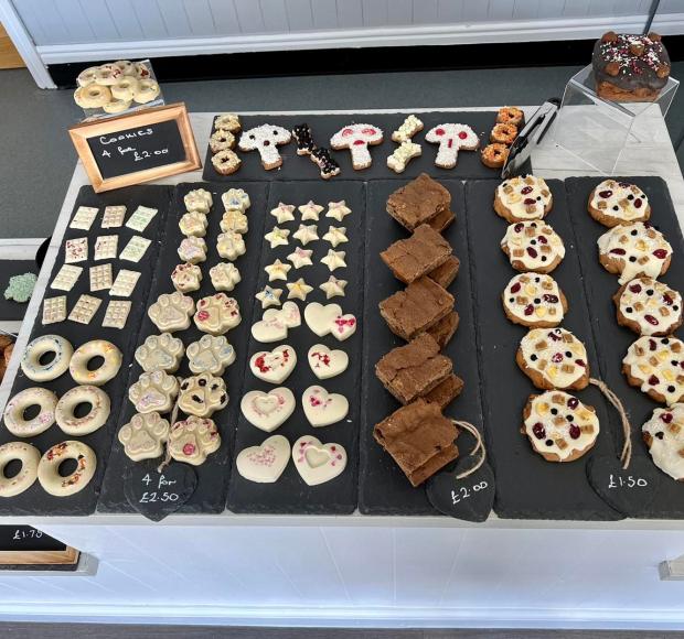 Lancashire Telegraph: Dog cookies and cakes from Perfect Pet Patisserie and Gifts
