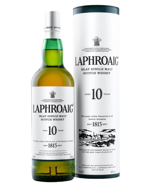 Lancashire Telegraph: Laphroaig 10-Year-Old Malt Whisky - Islay. Credit: The Bottle Club Lancashire Telegraph: Laphroaig 10-Year-Old Malt Whisky - Islay. Credit: The Bottle Club