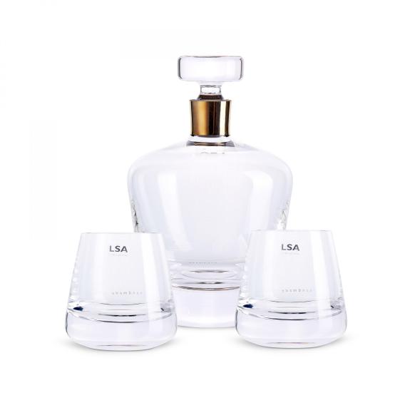 Lancashire Telegraph: LSA Handmade Whisky Decanter & Tumbler Set. Credit: Moonpig Lancashire Telegraph: LSA Handmade Whisky Decanter & Tumbler Set. Credit: Moonpig