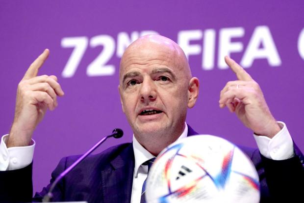 FIFA president Gianni Infantino has been asked to hand over at least 440 million US dollars to remedy migrant worker abuses in Qatar