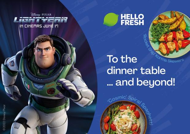 Lancashire Telegraph: HelloFresh Lightyear recipie customers could win a once-in-a-lifetime trip to Florida. Picture: HelloFresh