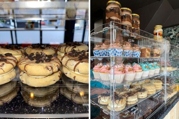 Lancashire Telegraph: Cookie sandwiches and other sweet treats from the bakery