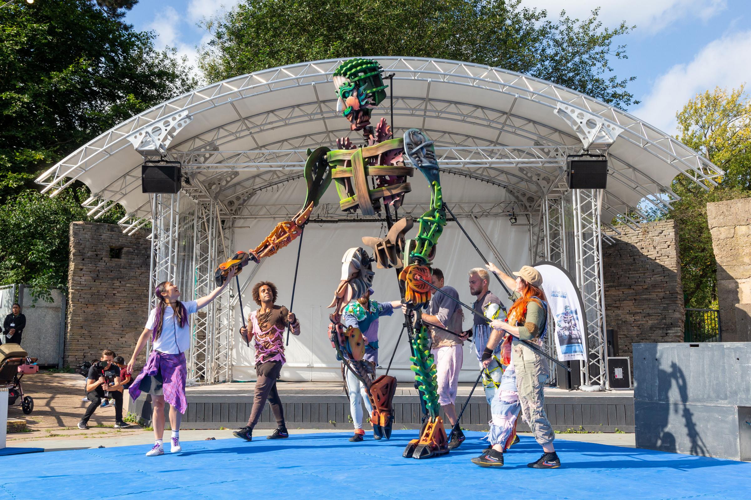 Giant puppet will stroll into two-day festival in Bacup - Vimarsana News