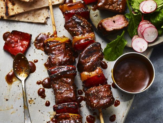 Lancashire Telegraph: The Collection Master Grill rump steak kebabs. Credit: Marks and Spencer