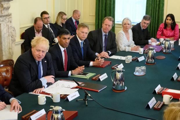 Lancashire Telegraph: The support of his Cabinet was vital in ensuring Boris Johnson survived the vote of no confidence